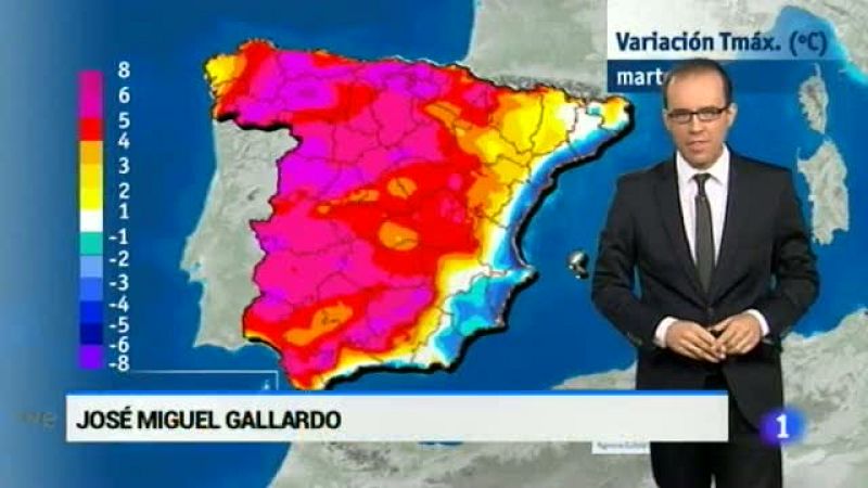 El tiempo en Extremadura - 25/08/15