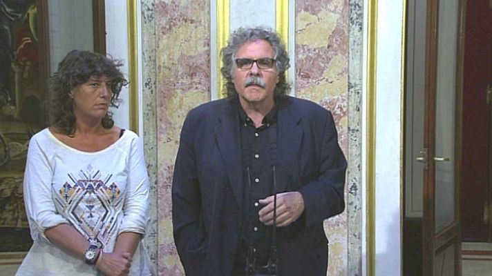 Telediario 1 - La oposición critica en bloque los Presupuestos 2016