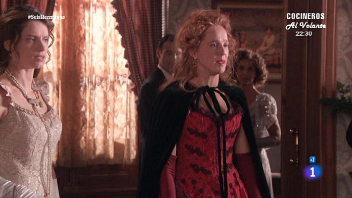 Seis hermanas - Francisca irrumpe en la fiesta de Blanca vestida de La Bella