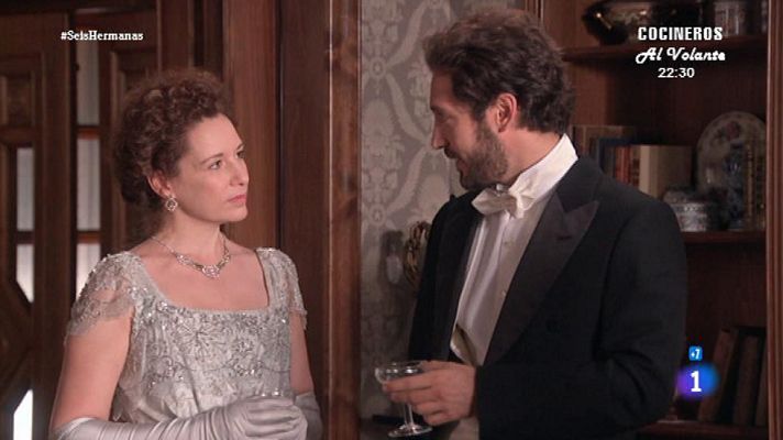 Seis hermanas - Cristóbal presenta a Marina en sociedad como su novia