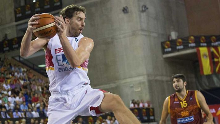 Baloncesto en RTVE - Gira Ñ. Preparación Cto. Europa Masculino: España-Macedonia