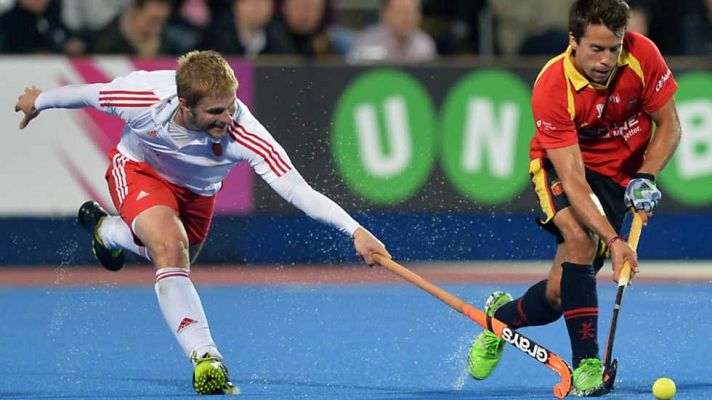 Hockey hierba y sala - Cto. de Europa Masculino: Inglaterra - España