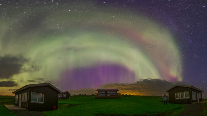 LAB RTVE - Auroras boreales 2015 de Islandia en agosto