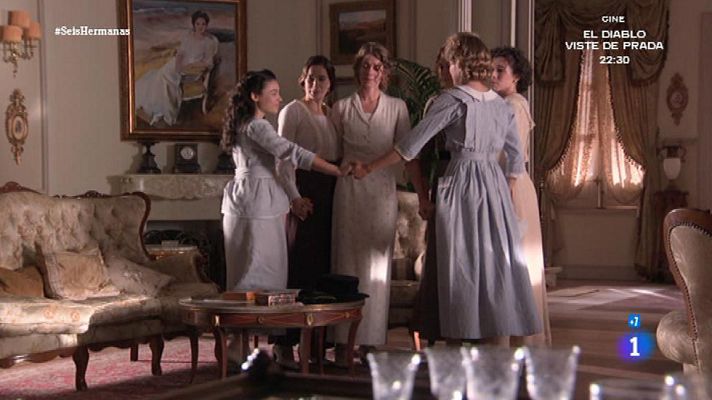 Seis hermanas - Las Silva deciden anunciar que su padre ha muerto en un nauf