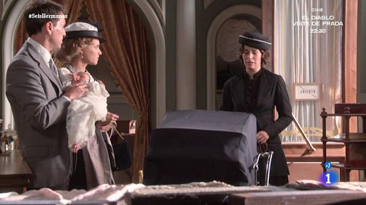 Seis hermanas - Carolina vuelve del pueblo con su supuesto hijo