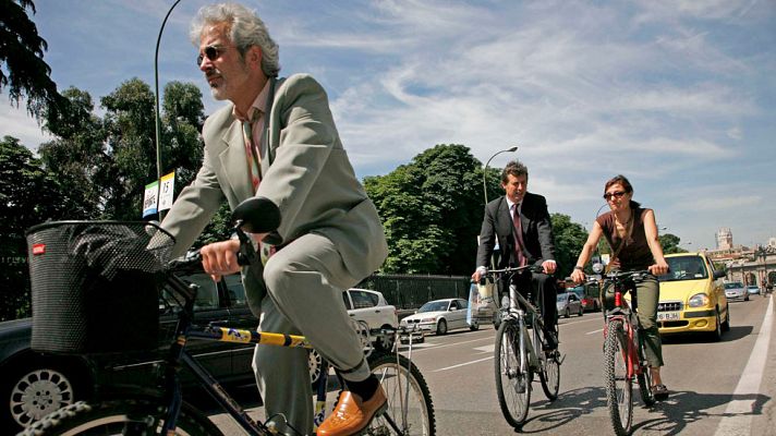 Telediario 1 - Muchos ciclistas madrileños circulan en estado de embriaguez