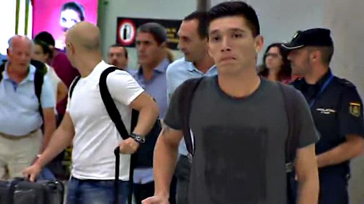 Telediario 1 - Kranevitter llega a Madrid para cerrar su fichaje por el Atlético