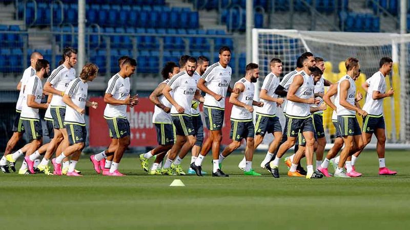 Benzema regresa a los entrenos