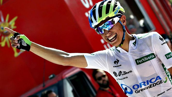 Telediario 1 - Esteban Chaves vuelve a ganar y recupera el liderato