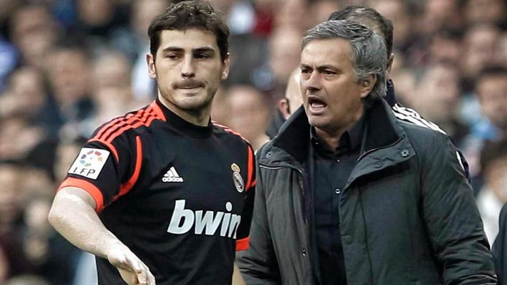 Telediario 1 - El reencuentro de Mourinho y Casillas en Champions