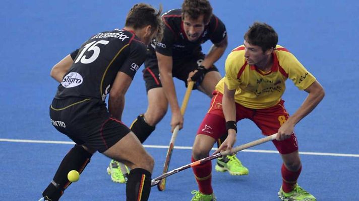 Hockey hierba y sala - Cto. de Europa Masculino: España - Bélgica
