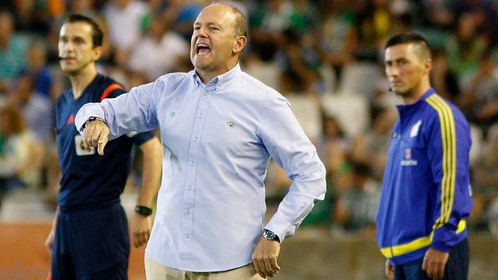 Telediario 1 - Pepe Mel: "La falta de gol del Madrid me da risa"