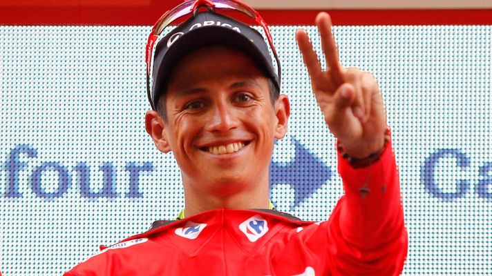 Vuelta ciclista a España - Chaves: "Hay sido una etapa muy nerviosa"