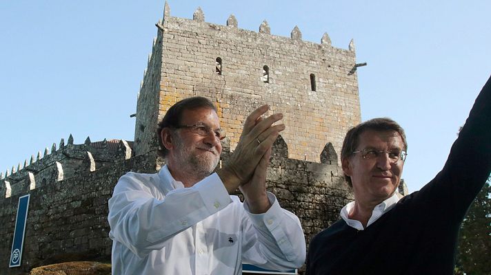 Telediario 1 - Mariano Rajoy ha abierto el curso político en Pontevedra