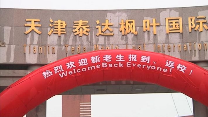 Telediario 1 - Tianjin intenta recuperar la normalidad tras la explosión