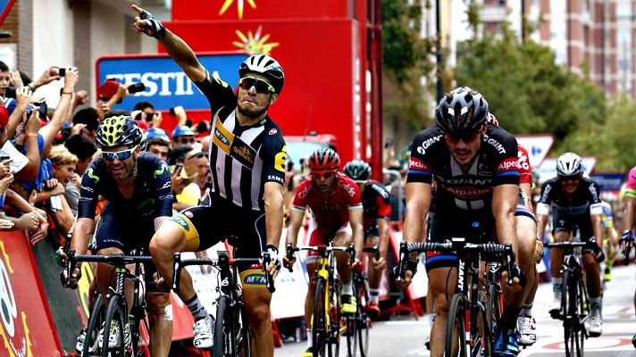 Vuelta ciclista a España - El italiano Sbaragli gana el esprínt de Castellón