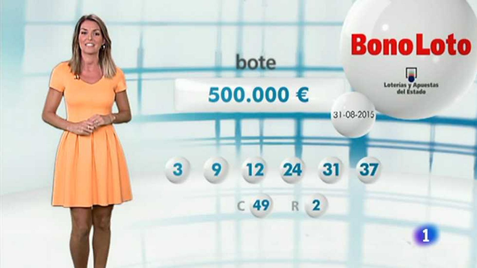 Bonoloto - 31/08/15 - Ver ahora