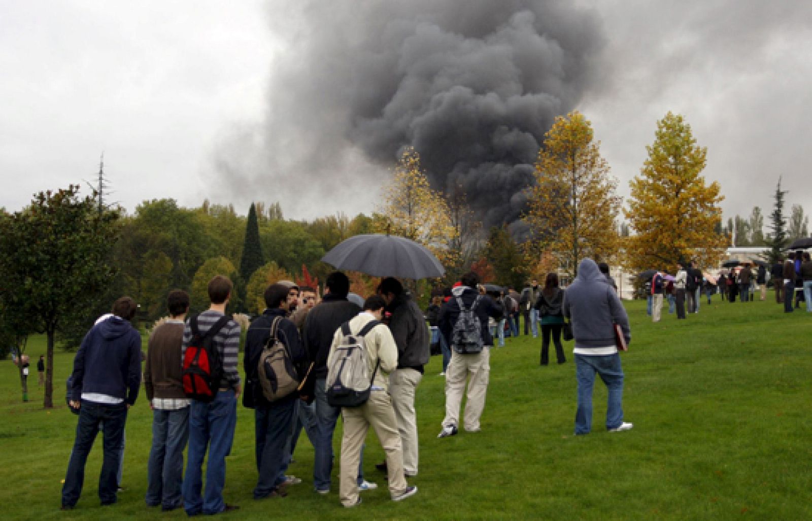 Primeras imágenes de los efectos del atentado