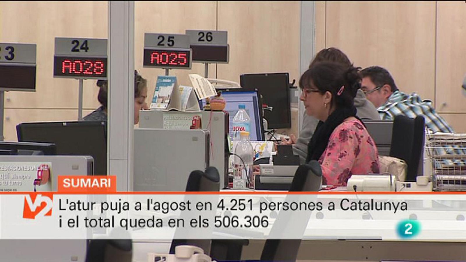 Vespre a La 2 - Informatiu - 2/09/15