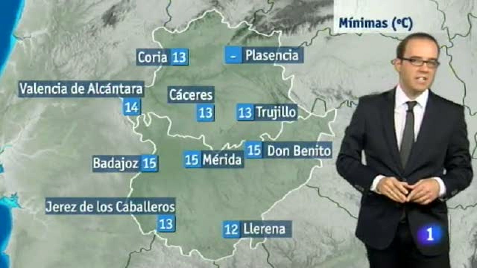 El tiempo en Extremadura - 03/09/15