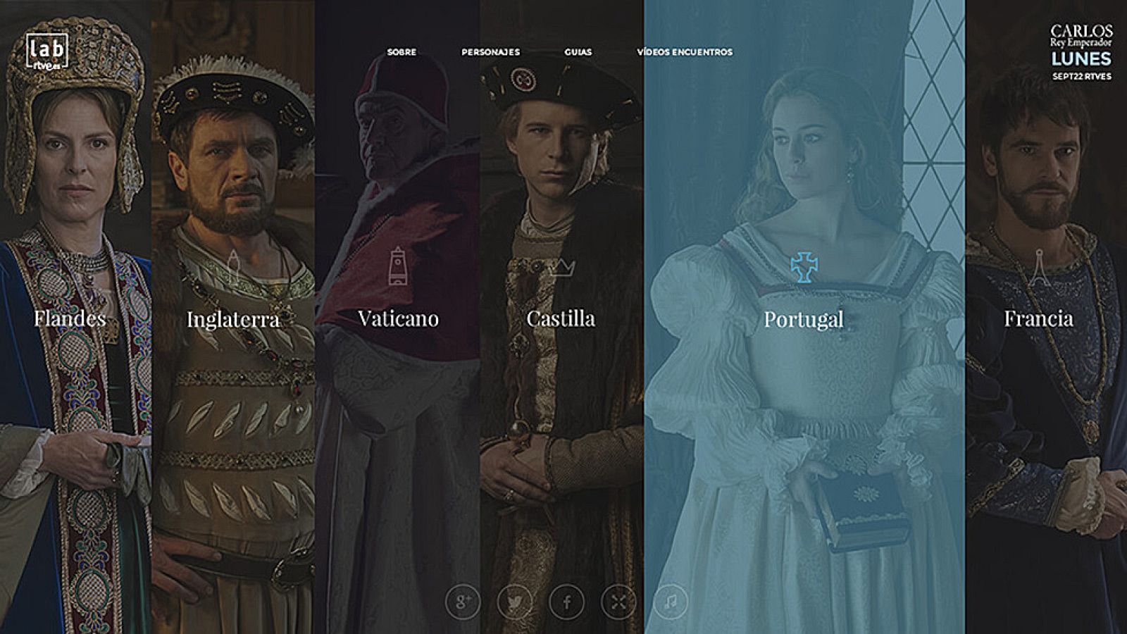 Conoce los "mundos" de 'Carlos, Rey Emperador' - Ver ahora