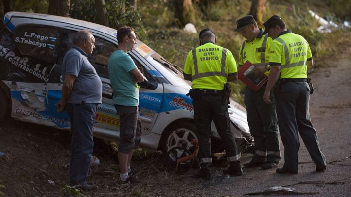 Telediario 1 - Continúa la investigación del accidente mortal del rally