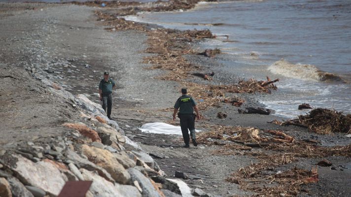 Telediario 1 - Muere un hombre arrastrado por una riada en Rubite, en Granada