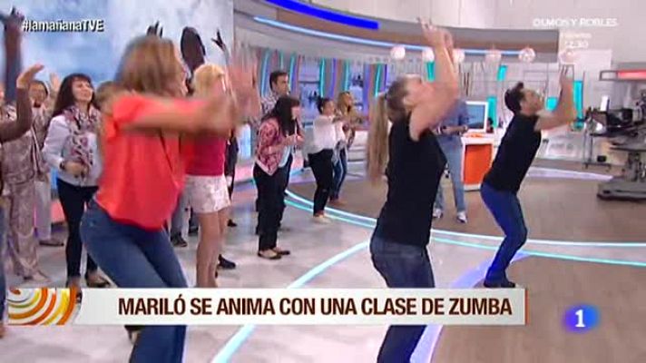 La mañana - La mañana - Clase de zumba como ejercicio