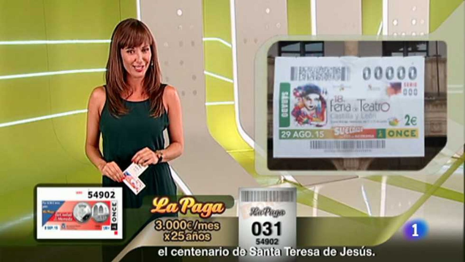 Sorteo ONCE - 08/09/15 - Ver ahora