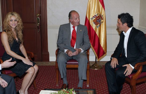  - El Rey con Shakira y Alejandro Sanz