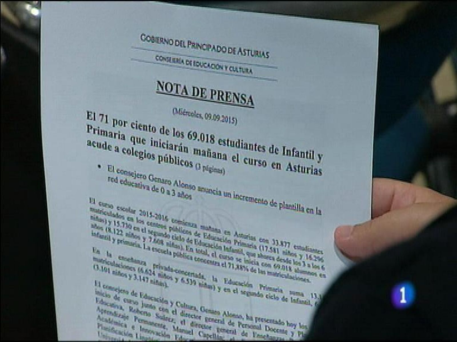 Asturias en 2' - 09/09/15 | Ver