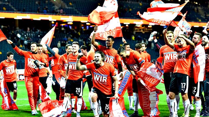 Telediario 1 - Austria es ya la quinta selección que jugará la Eurocopa