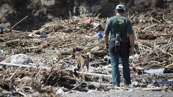 Telediario 1 - Hallan en el mar el cadáver de un hombre, cuarta víctima mortal de las riadas en Granada