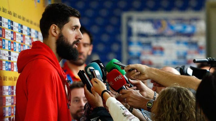 Telediario 1 - Mirotic pide perdón por romper una bandera serbia y aclara que "jamás ofendería a ningún símbolo"