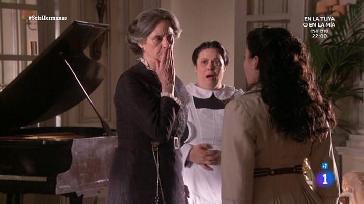 Seis hermanas - Rosalía le da un tortazo a Elisa por insolente