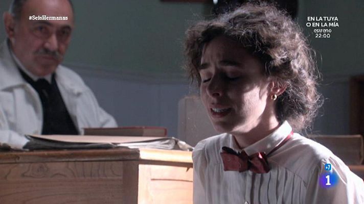 Seis hermanas - El psiquiatra propina castigo físico a Celia