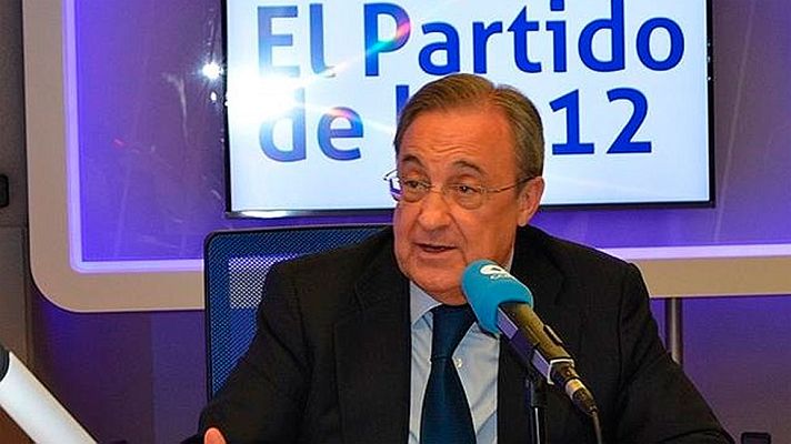 Telediario 1 - Florentino critica los pitos a Piqué