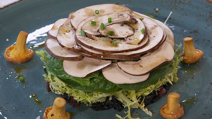 Torres en la cocina - Receta de ensalada con huevo poché