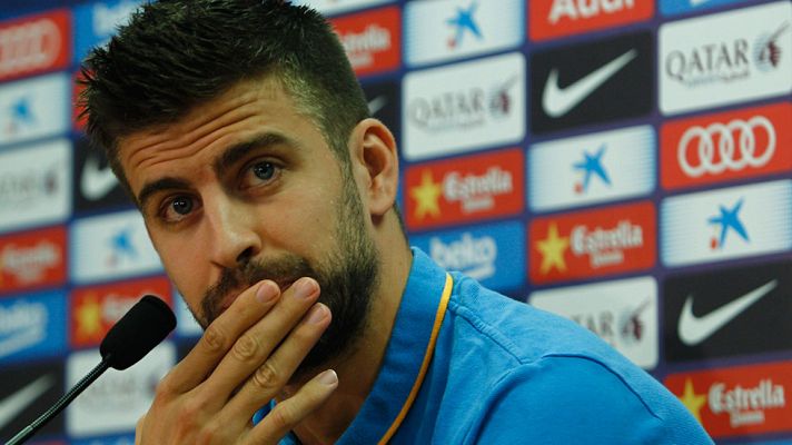 Telediario 1 - Piqué: "No me arrepiento de nada"