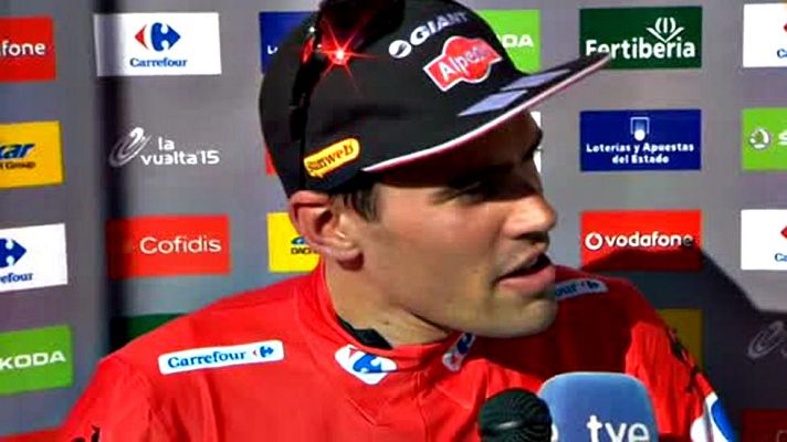 Vuelta ciclista a España - Dumoulin: "Es muy poco tiempo y queda mucho por delante"