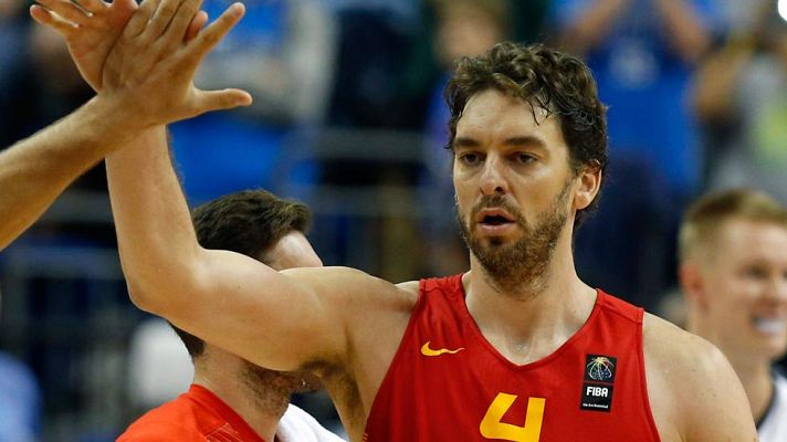 Telediario 1 - Pau Gasol: "Hemos dado un paso adelante en nuestro juego"