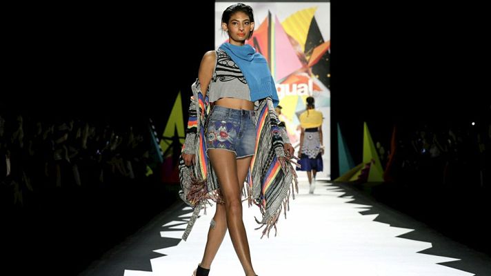 Telediario 1 - La semana de la moda de Nueva York comienza con el desfile de Desigual