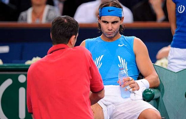  - Rafa Nadal, exhausto