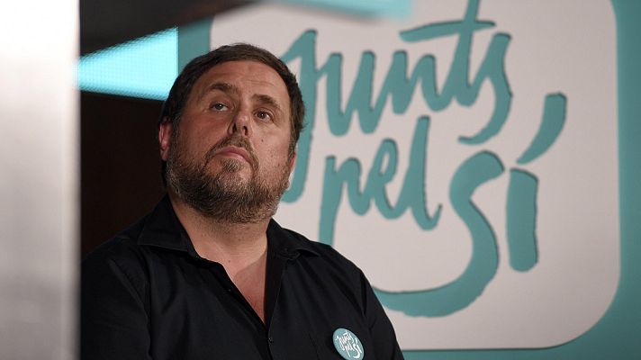Telediario 1 - Junqueras: "Es mejor que el futuro esté en manos de nuestros hijos que de los presidentes españoles"