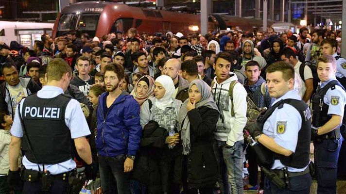 Telediario 1 - Múnich está al límite de su capacidad de acogida