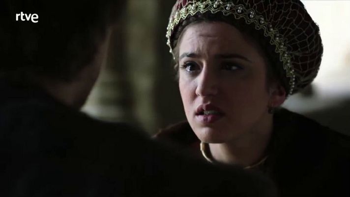 Carlos, Rey Emperador - Leonor se enfrenta a Carlos