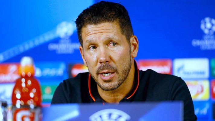 Telediario 1 - Simeone no cree que sean favoritos ante el Galatasaray