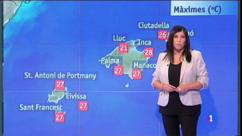 El temps a les Illes Balears - 15/09/15