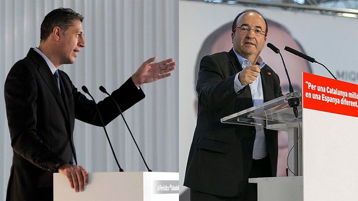 Telediario 1 - Iceta: La vía independentista en Cataluña está "condenada al desastre"