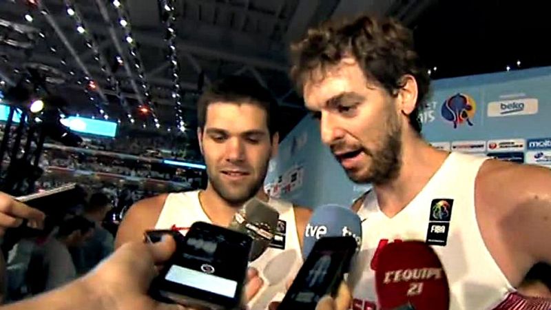 Pau Gasol: "Con este espíritu se puede ganar a cualquiera"